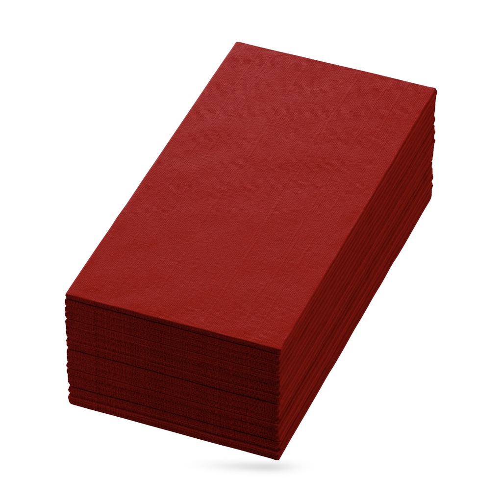 Duni tissue szalvéta 40/3 250 lapos 1/8 bordó