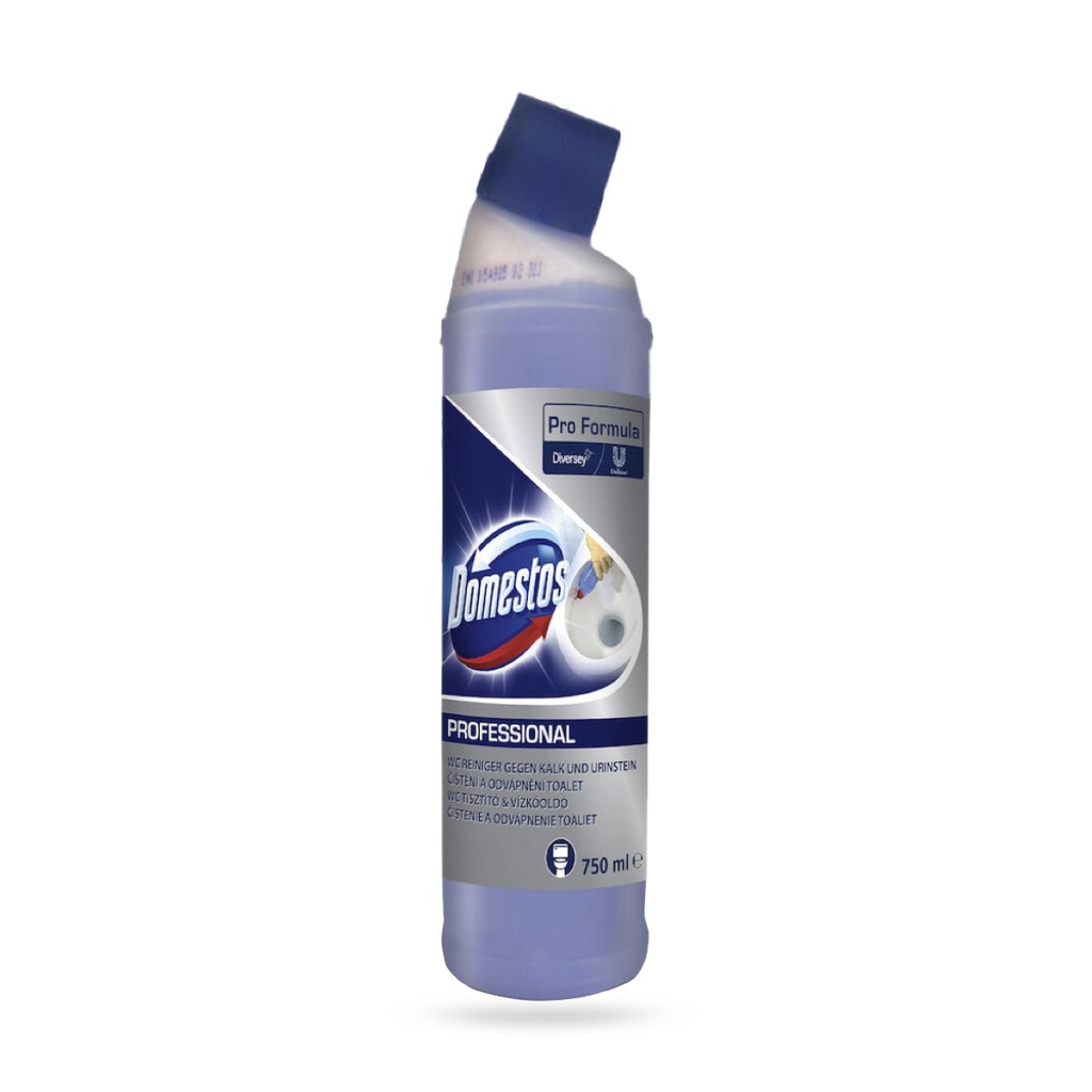 Domestos Prof.Toilet Limescale Remover toalett-tisztító -és vízkőoldószer 750 ml-es