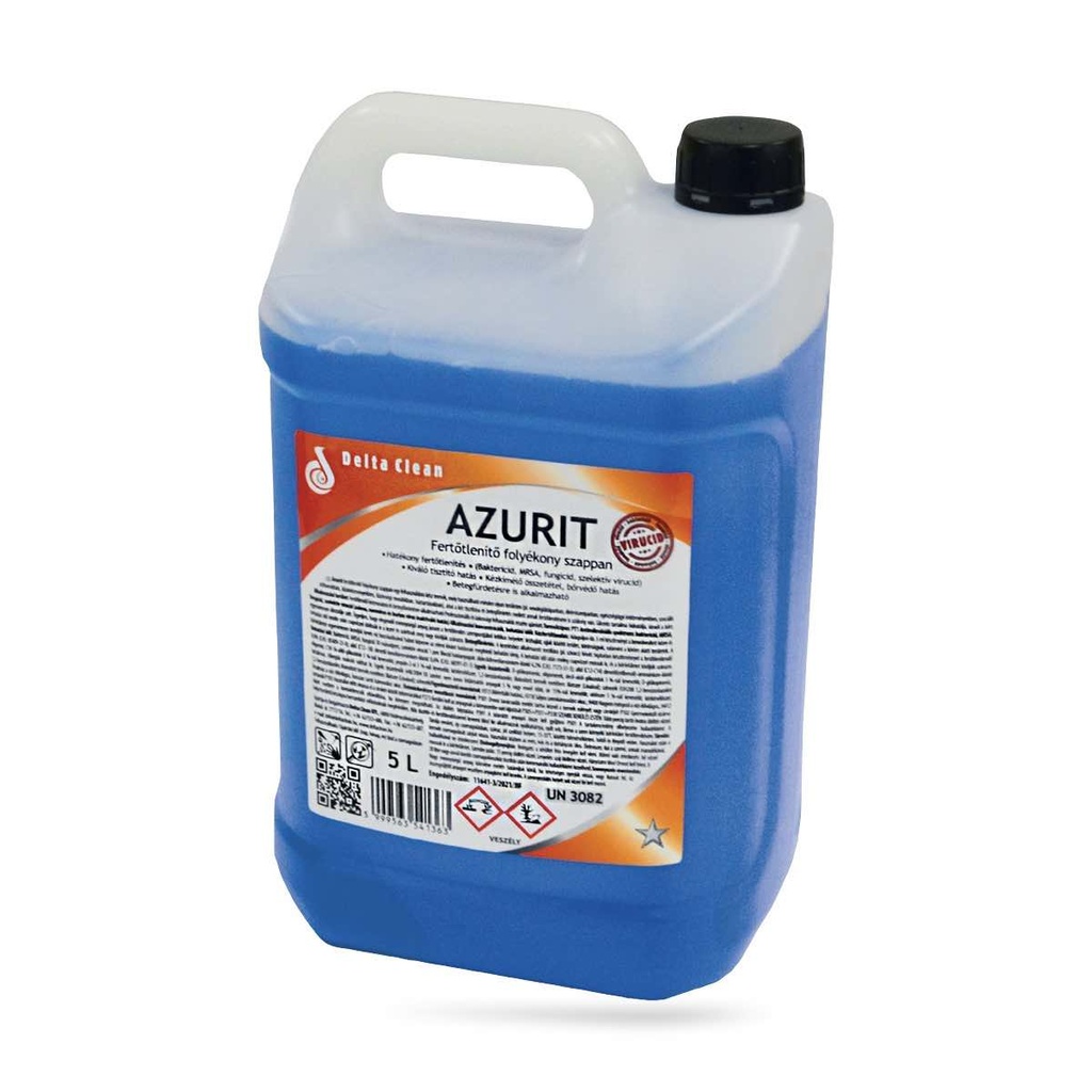 Azurit fertőtlenítő folyékony szappan és betegfürdető 5 l-es