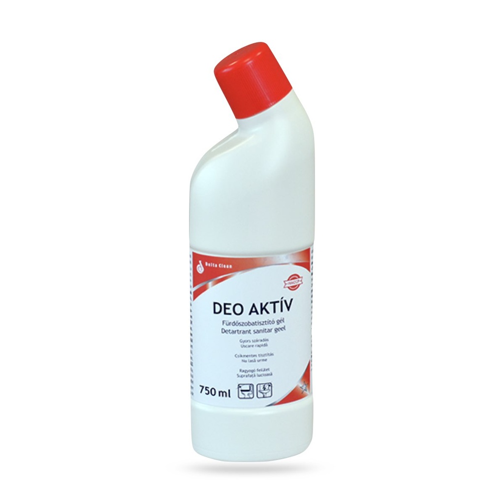 Deo Aktív illatosított fürdőszoba és wc tisztító gél 750 ml-es