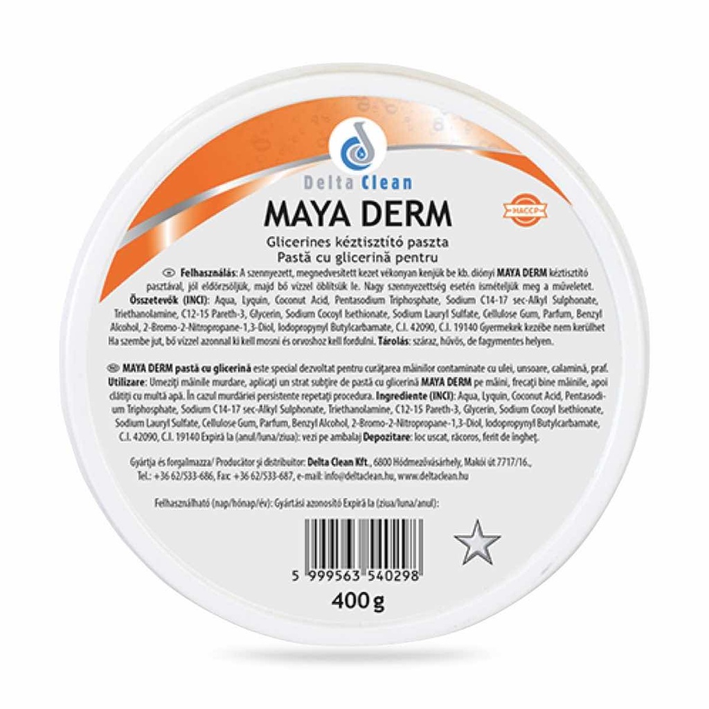 Maya Derm glicerines kéztisztító paszta 400 g-os