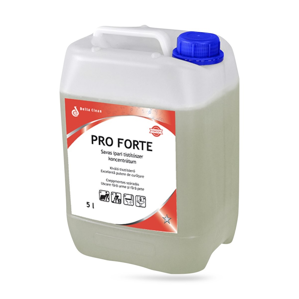 Pro Forte ipari savas tisztítószer 5 kg-os