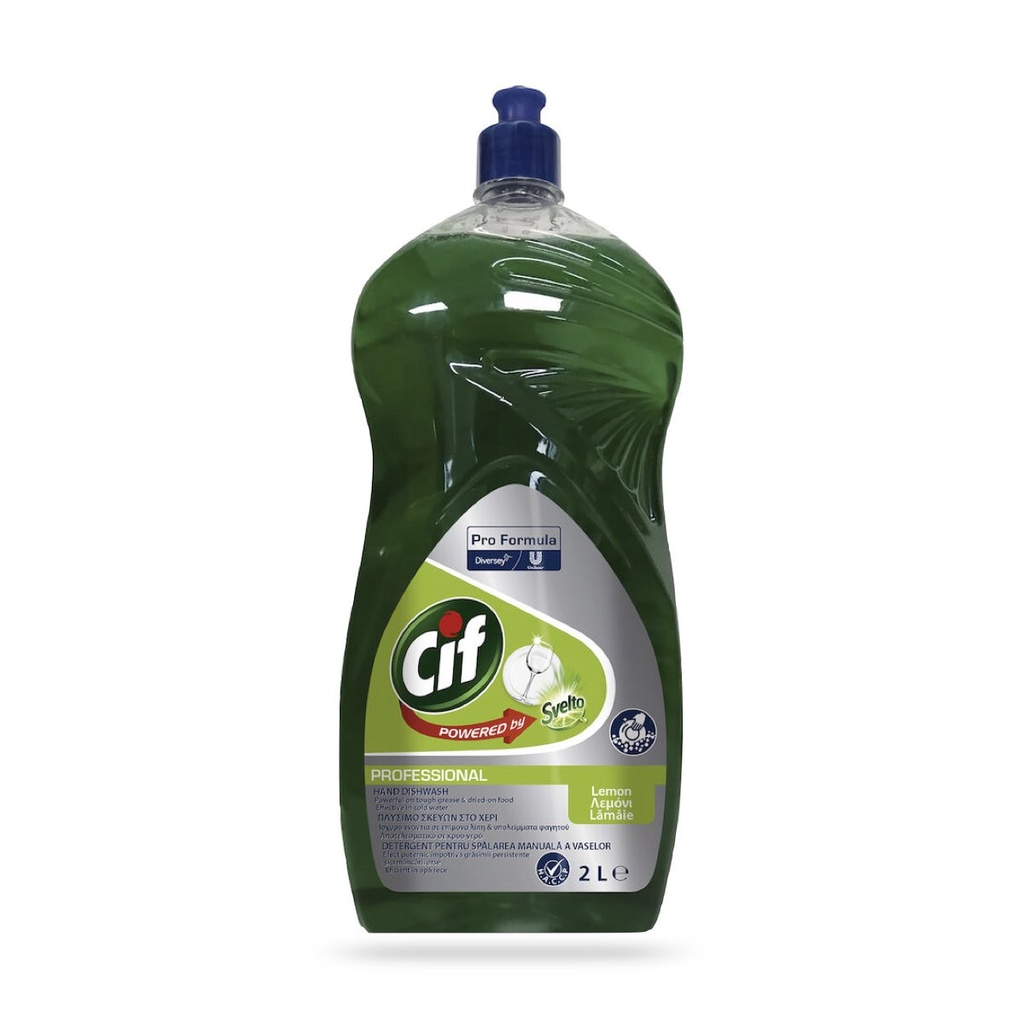 Cif Pro Formula Hand Dishwash Lemon kézi mosogatószer 2 l-es