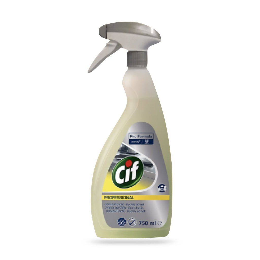 Cif Prof. Power Cleaner Degreaser erőteljes tisztító- zsíroldószer 750 ml-es