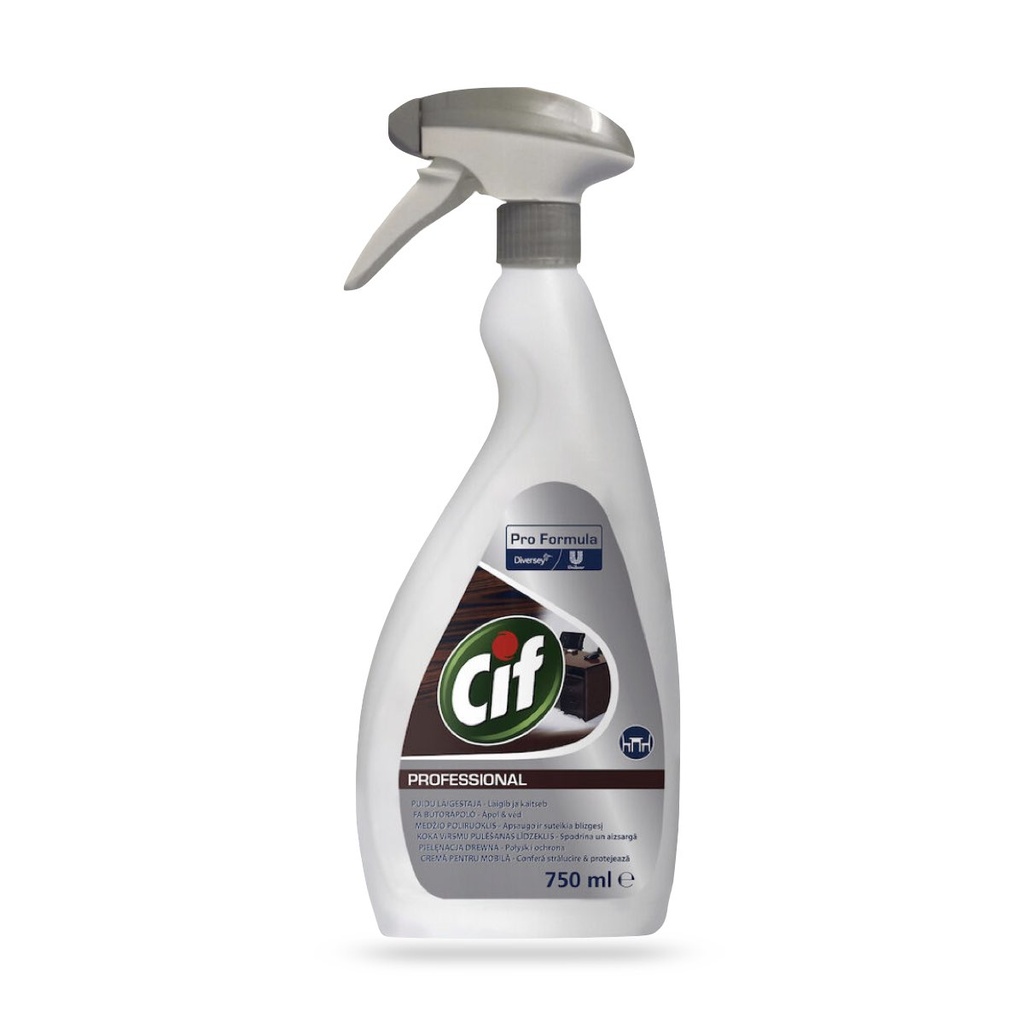 [G11103] Cif Prof. Wood Polish fabútortisztítószer 750 ml-es