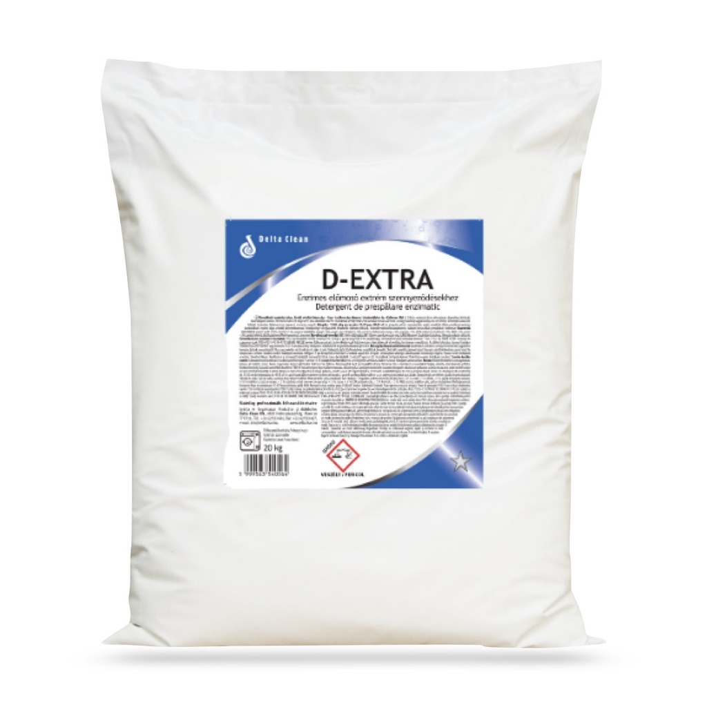 [96644520] D-Extra enzimes előmosó extrém szennyeződéshez 20 kg-os