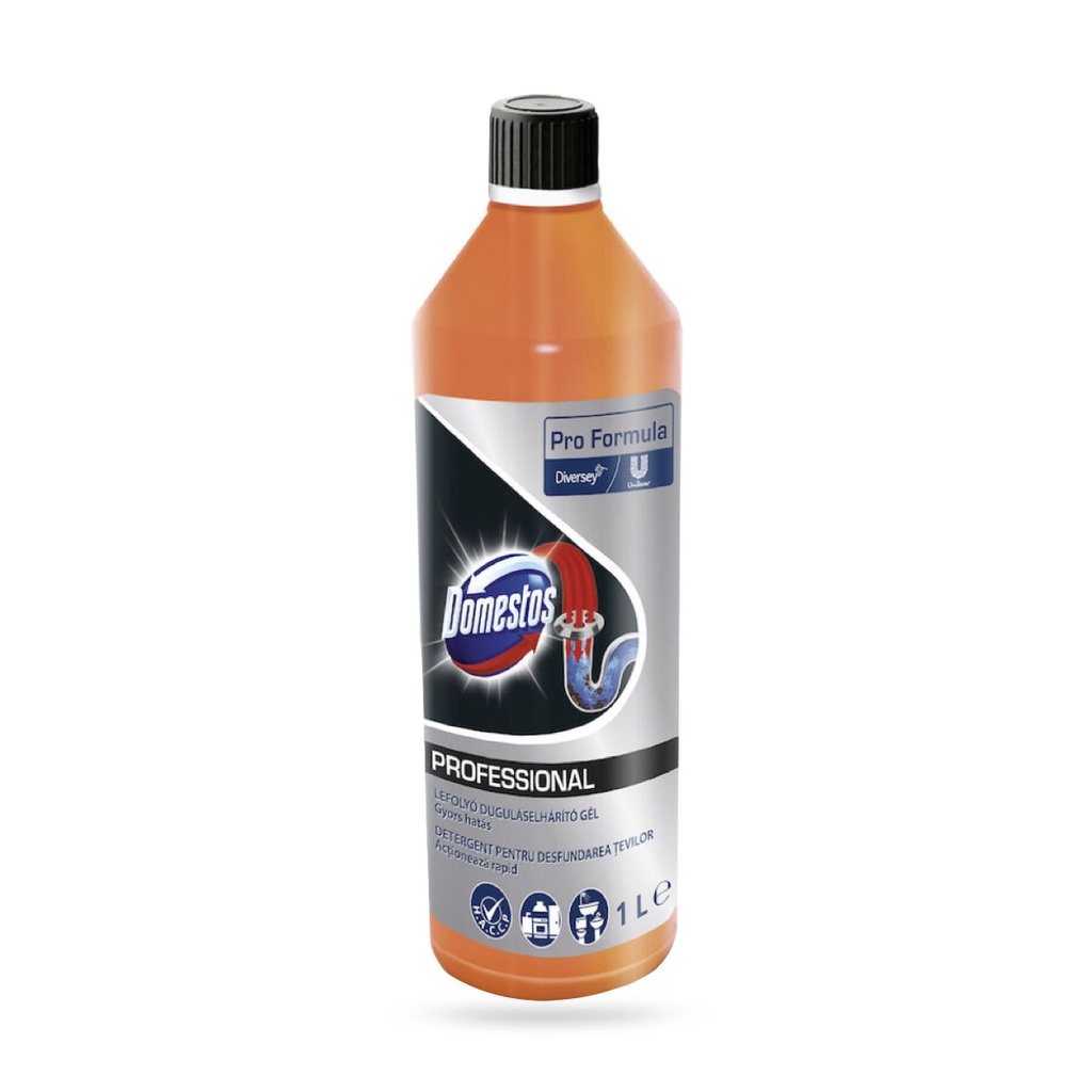 [101107970] Domestos Drain Unblocker Gel duguláselhárító gél 1 l-es