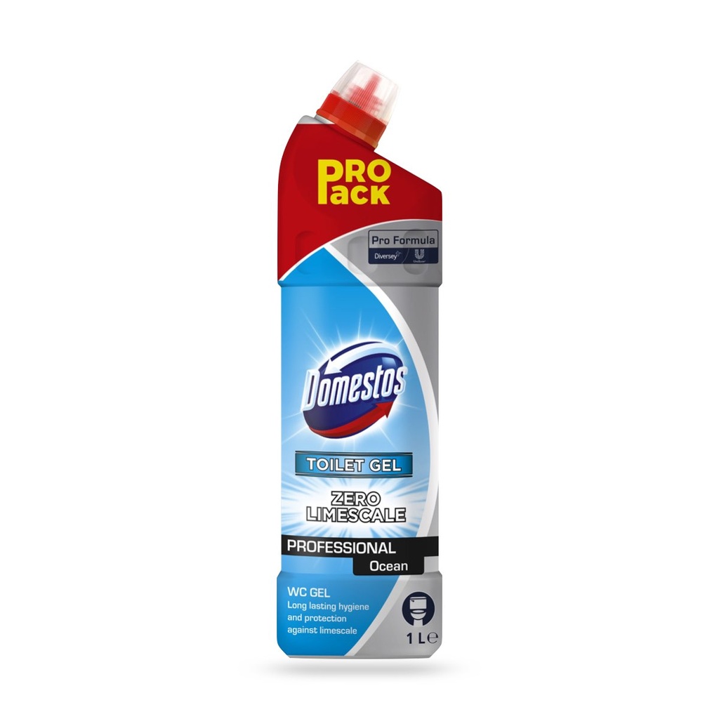 [101108252] Domestos Pf. Toilet Gel Ocean toalett-tisztító gél 1 l-es