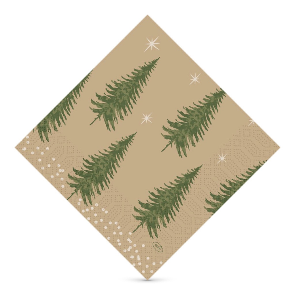 [D211521] Duni tissue szalvéta 33 x 33 cm-es 3 r.  250 lapos Humble Trees