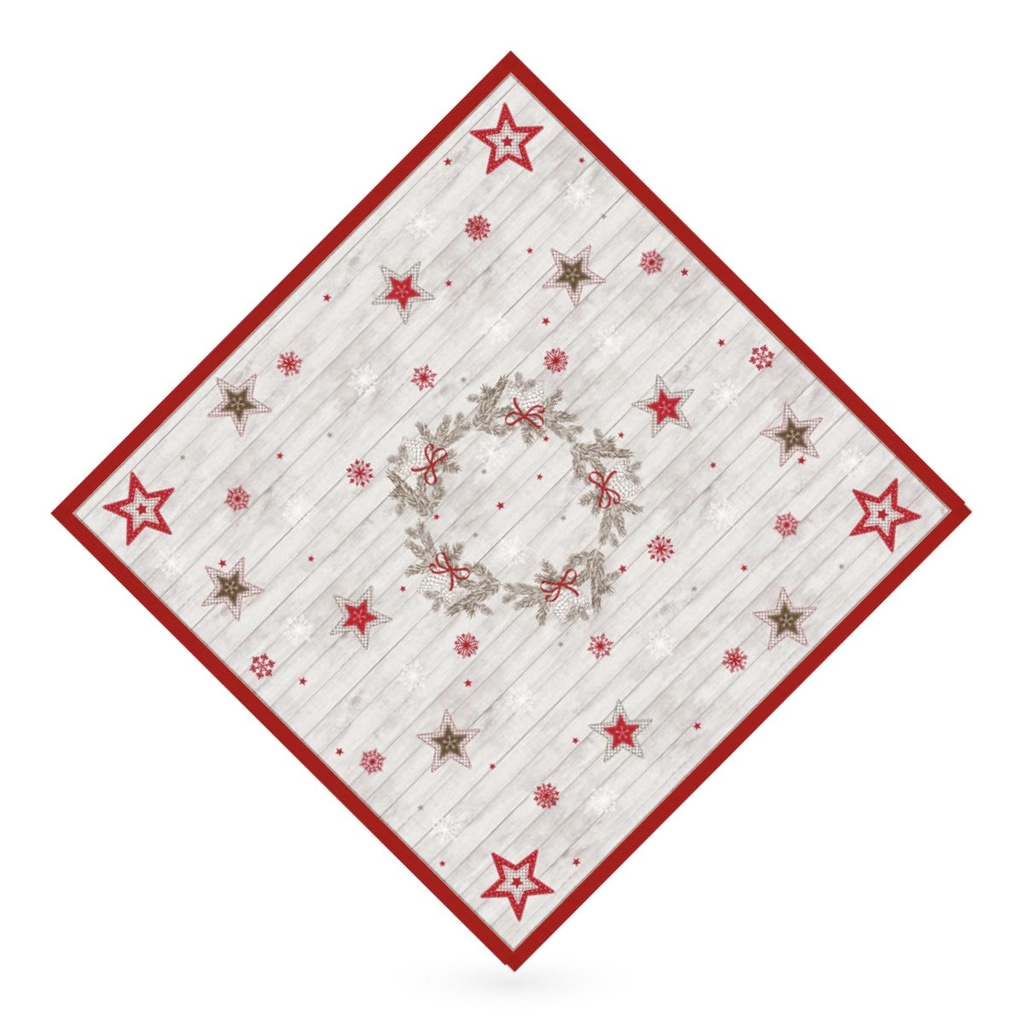 [D188258] Dunicel napron 84 x 84 cm 20 db-os Cozy Winter