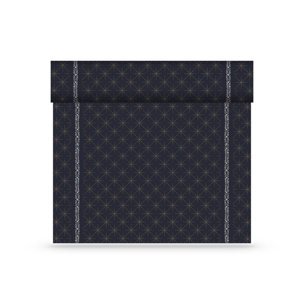 [D194223] Dunicel Téte a Téte 0,4 x 24 m Glitter Black