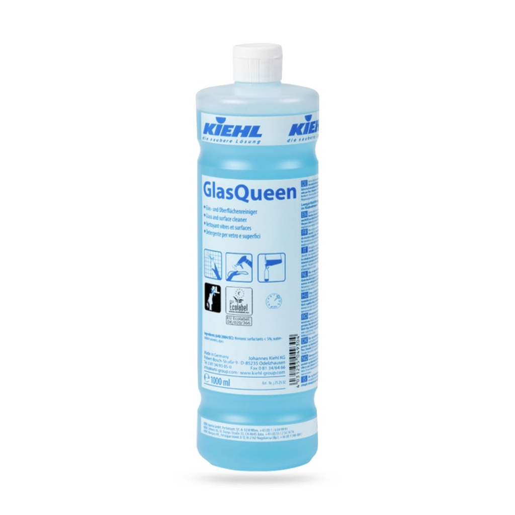 [J252501] GlasQueen öko-üvegtisztítószer 1 l-es Kiehl
