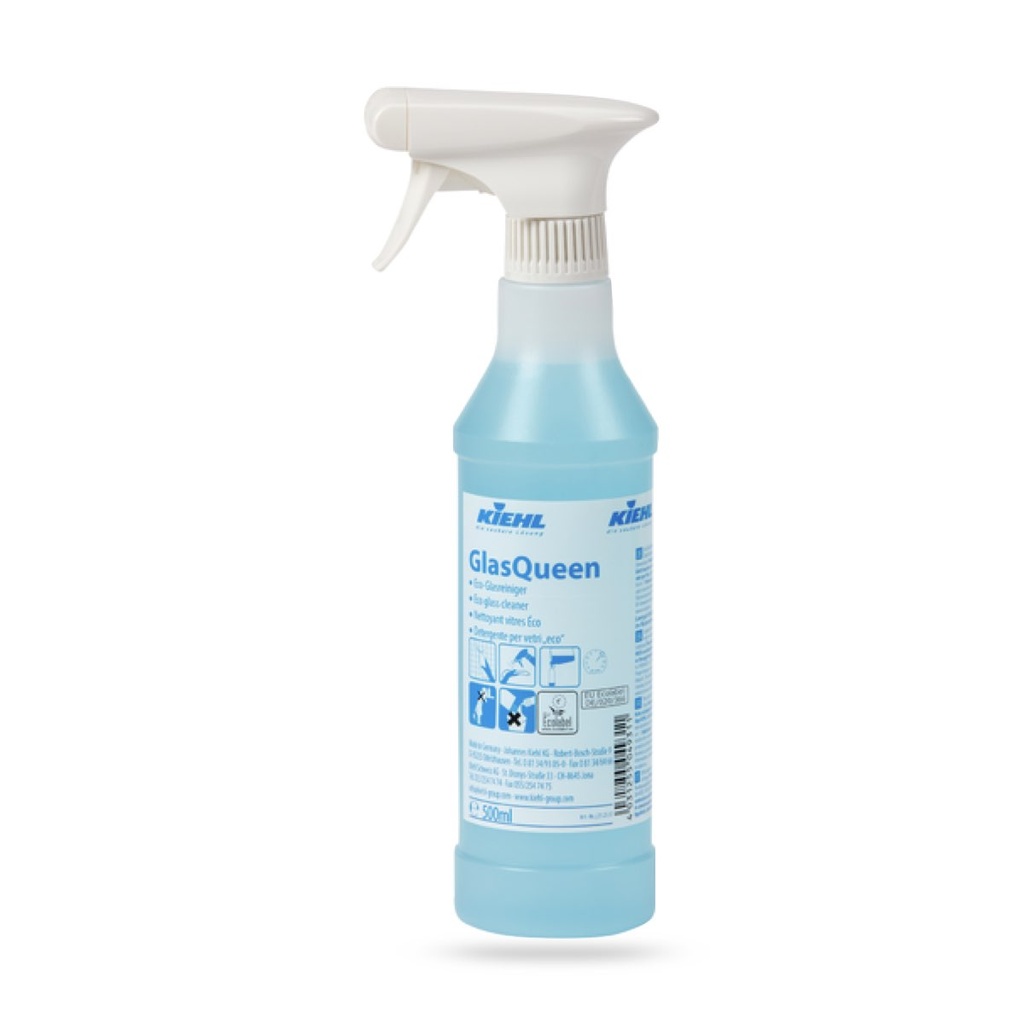 GlasQueen öko-üvegtisztítószer szórófejes 500 ml-es Kiehl