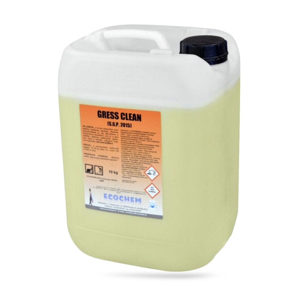 [96537510] Gress Clean greslap tisztító 10 l-es