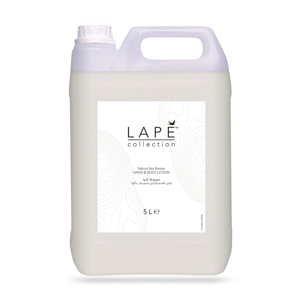 [101108426] Lapé Sakura Sea Breeze iIllatosított, hidratáló kéz-, és testápoló krém utántöltő 5 l-es