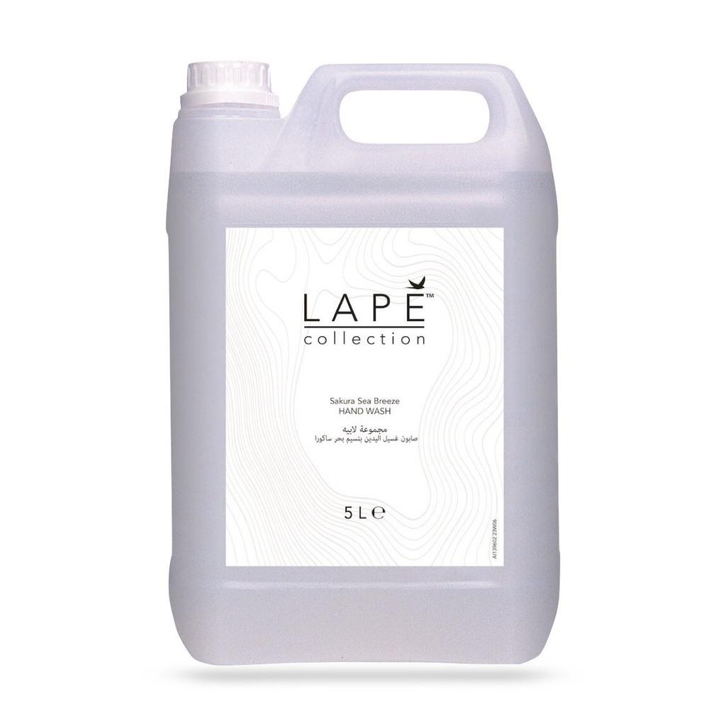 [101108424] Lapé Sakura Sea Breeze illatosított hidratáló kézmosó szappan utántöltő 5 l-es