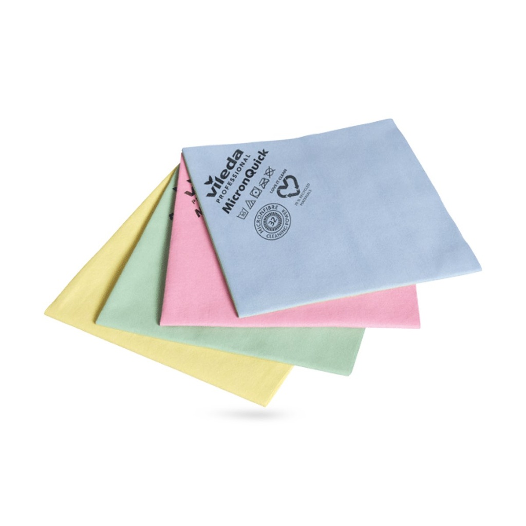 Vileda Prof. MicronQuick törlőkendő zöld