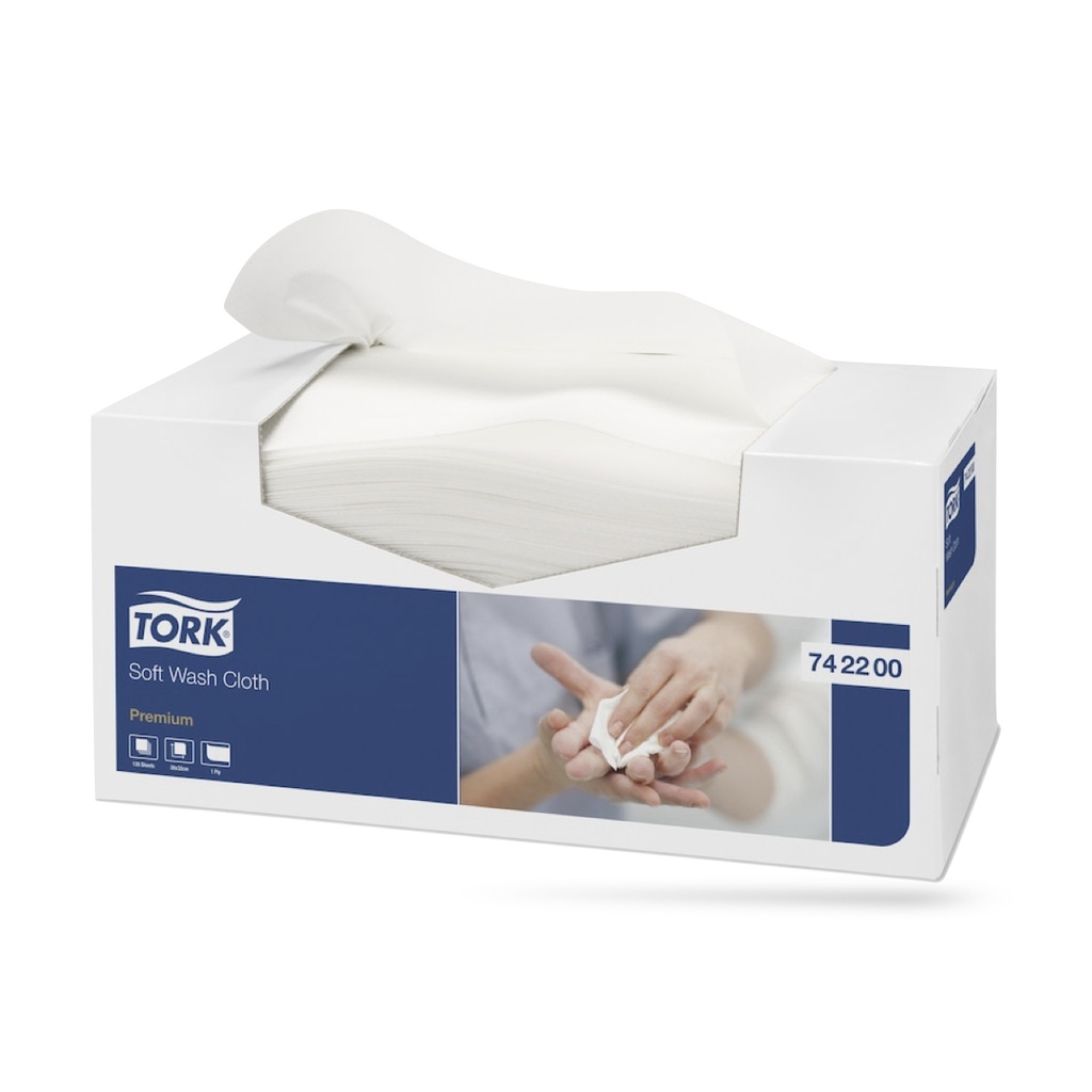 Tork Soft mosdatókendő 1 r. 135 lapos fehér