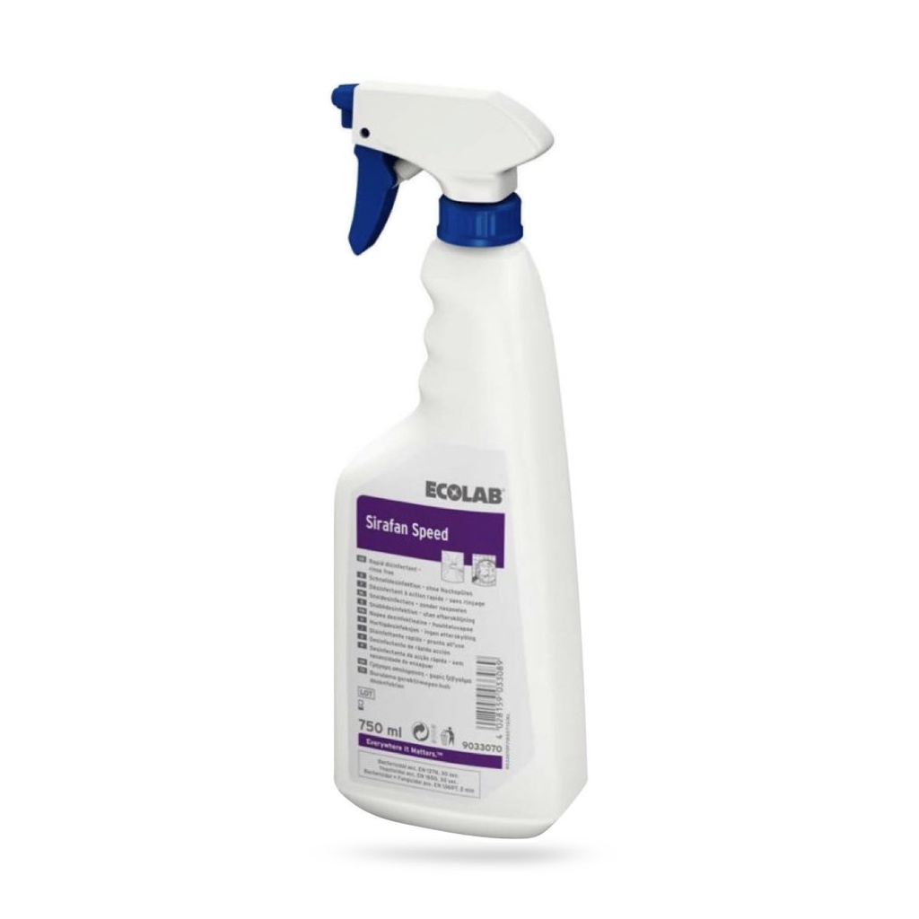 [9034370] Sirafan Speed alkoholos folyékony felületfertőtlenítő 750 ml-es ADR