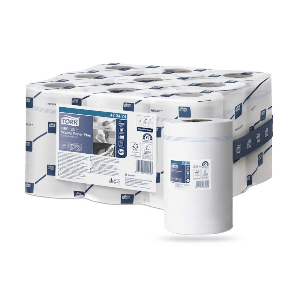 [473474] Tork Adv. Reflex tekercses törlő 2 r. 9 x 67 méteres fehér M3
