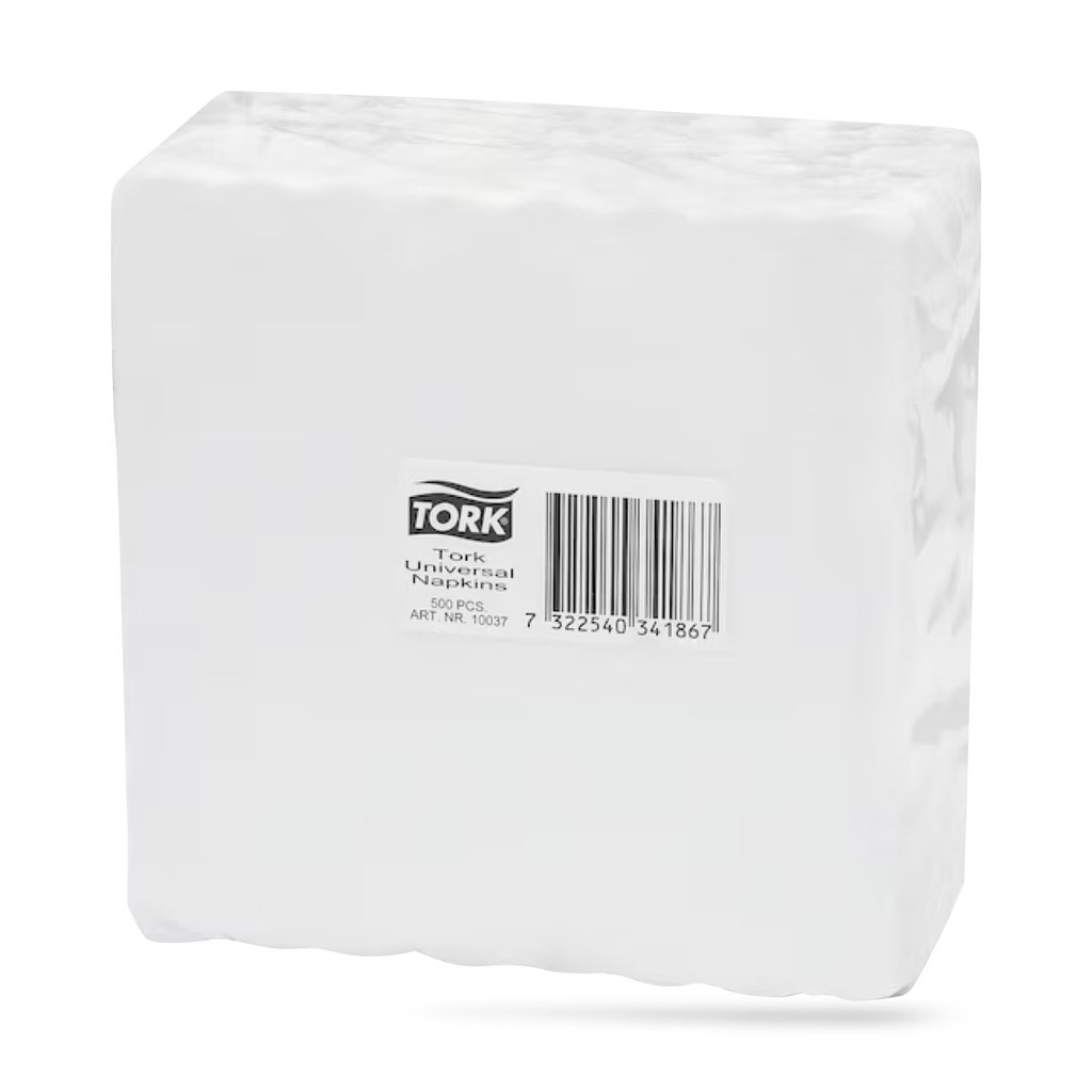 Tork koktélszalvéta 15 x 15 cm-es 1 r. 500 lapos fehér