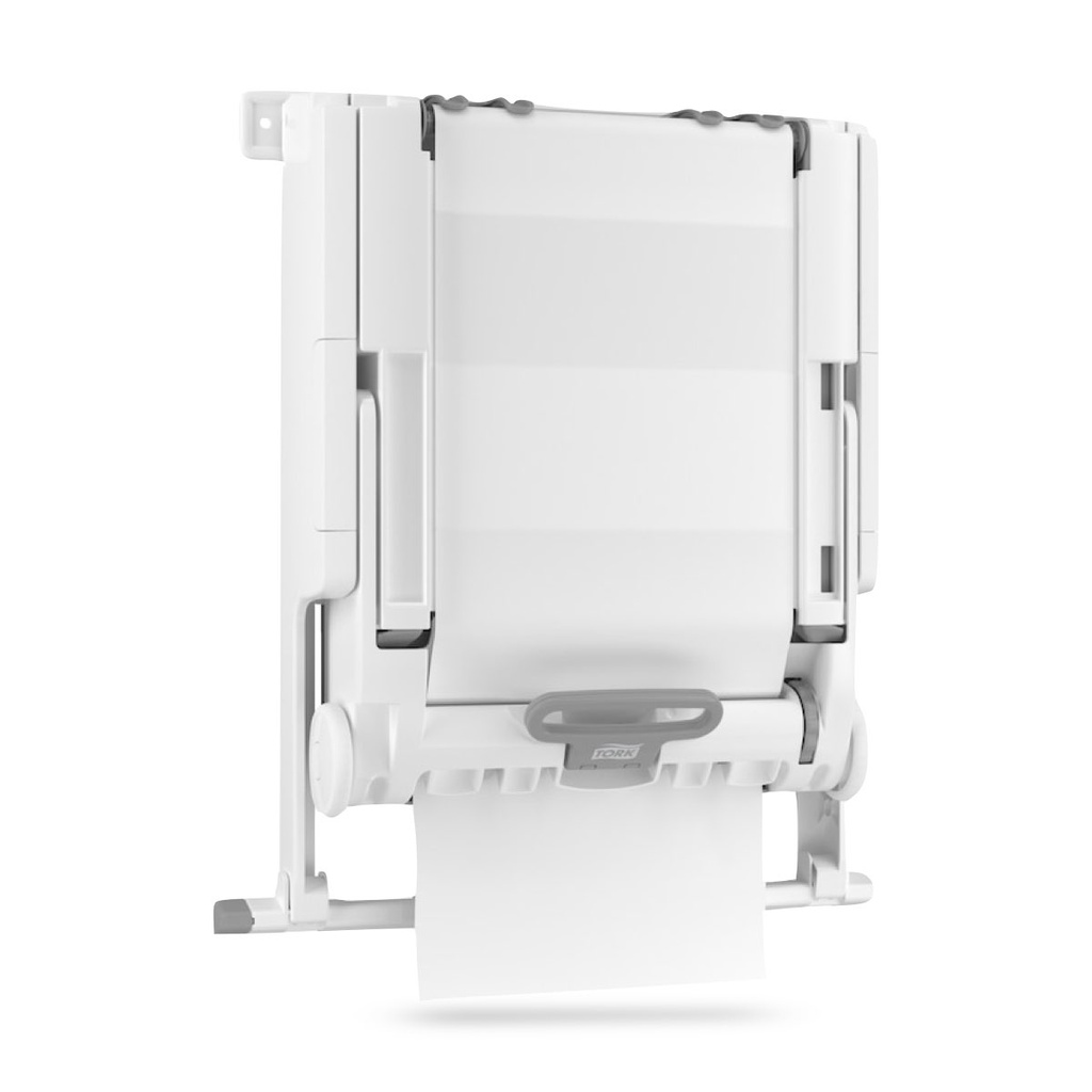 Tork PeakServe mini folyamatos adagolású süllyesztett kéztörlőtartó szürke H5