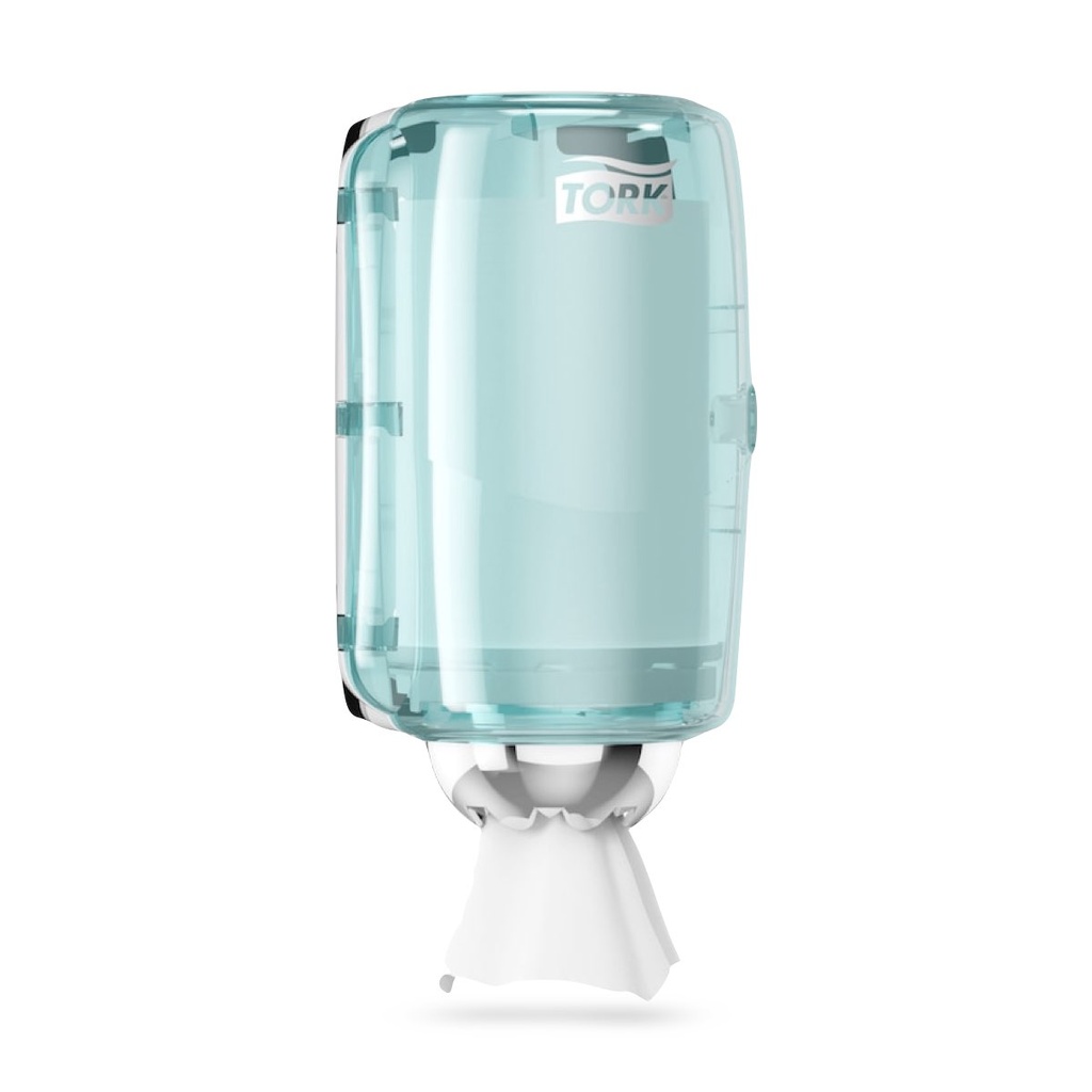 [658000] Tork Performance Mini tekercses kéztörlő adagoló fehér-türkiz M1