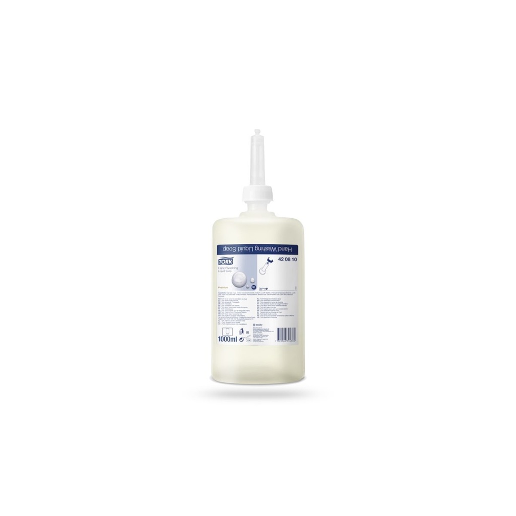 [420810] Tork Prem. Extra Hygiene HD krémszappan 1 l-es gumiszelepes S1