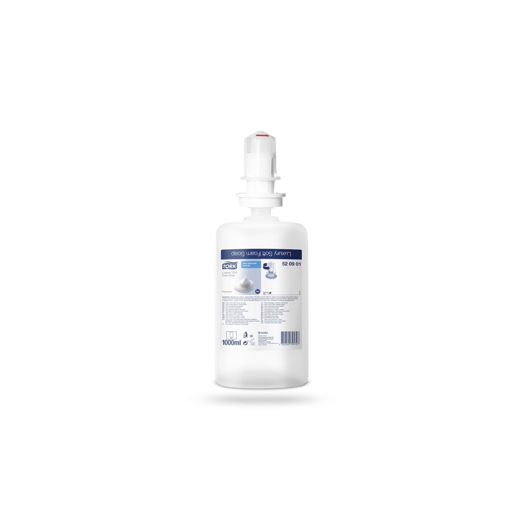 [520901] Tork Prem. Luxus soft kézkímélő habszappan 1 l-es S4