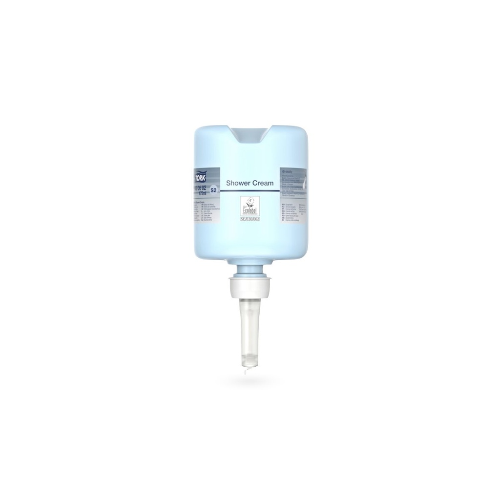 [420602] Tork Prem. Pipere krémszappan 475 ml-es gumiszelepes kék S2