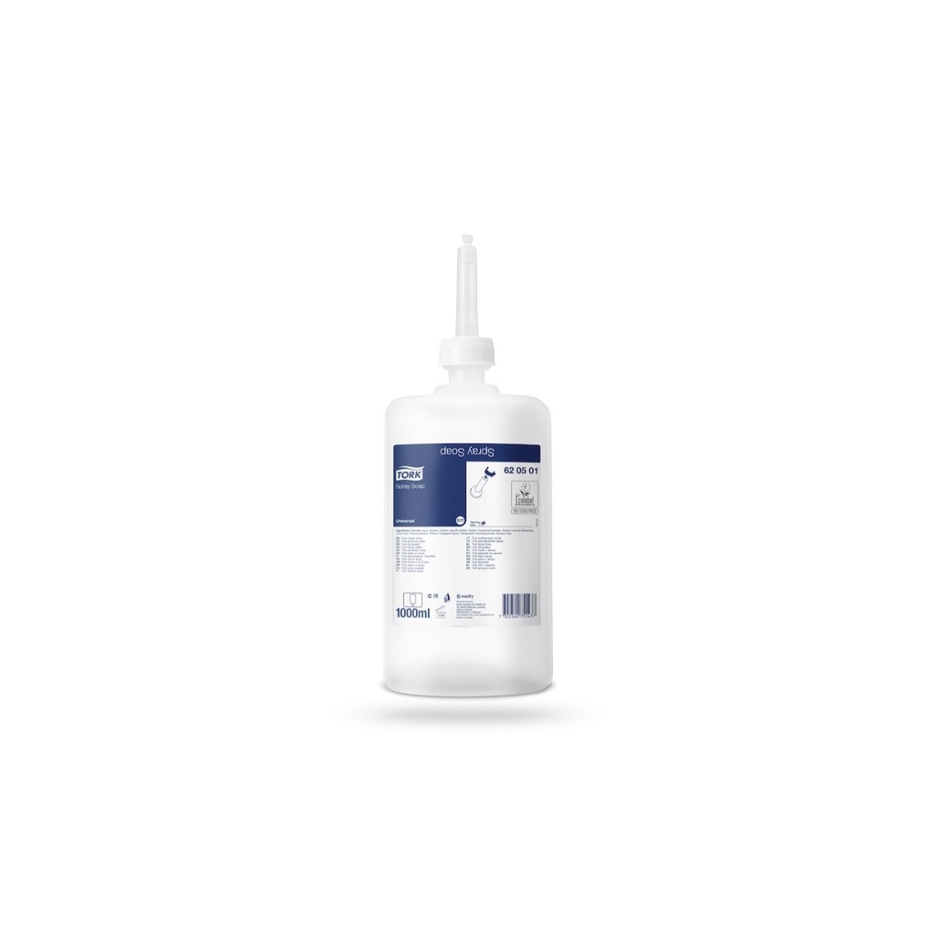 [620501] Tork spray szappan illatosított 1 l-es gumiszelepes S1