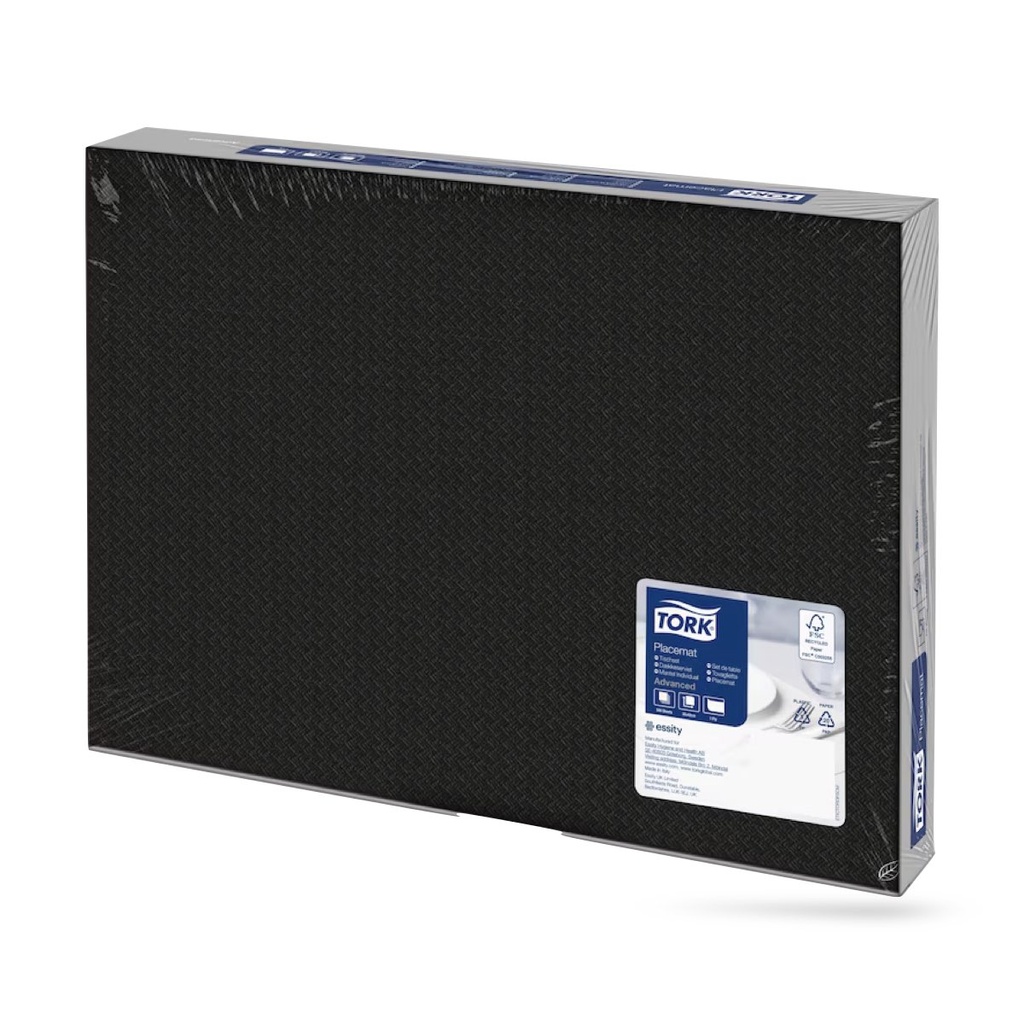 Tork tálalátét 42 x 31 cm-es 1 r. 500 lapos antracit