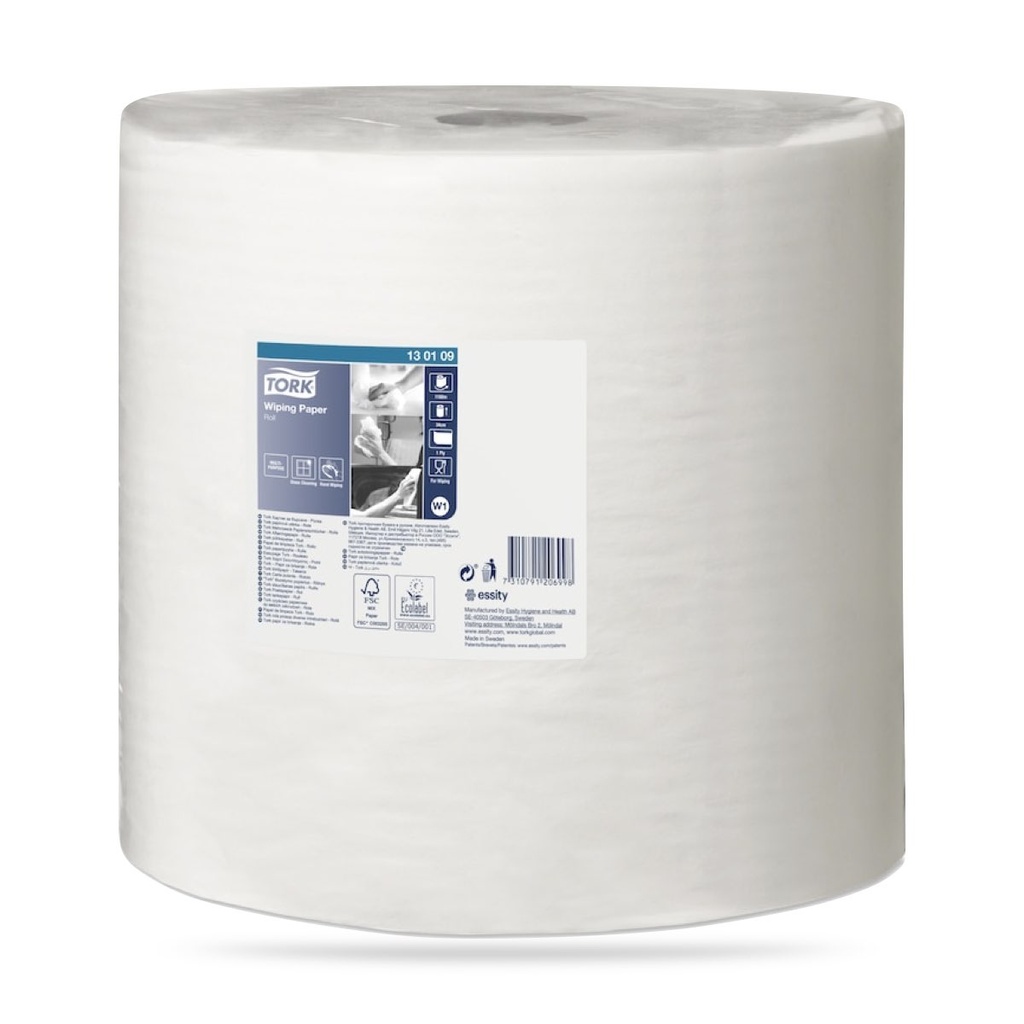 Tork Adv. tekercses törlő 1 r. 1180 méteres fehér W1