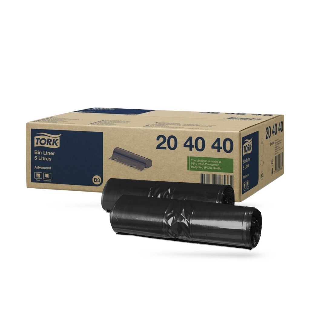 Tork Higiéniai zacskó 50 db-os fekete B3
