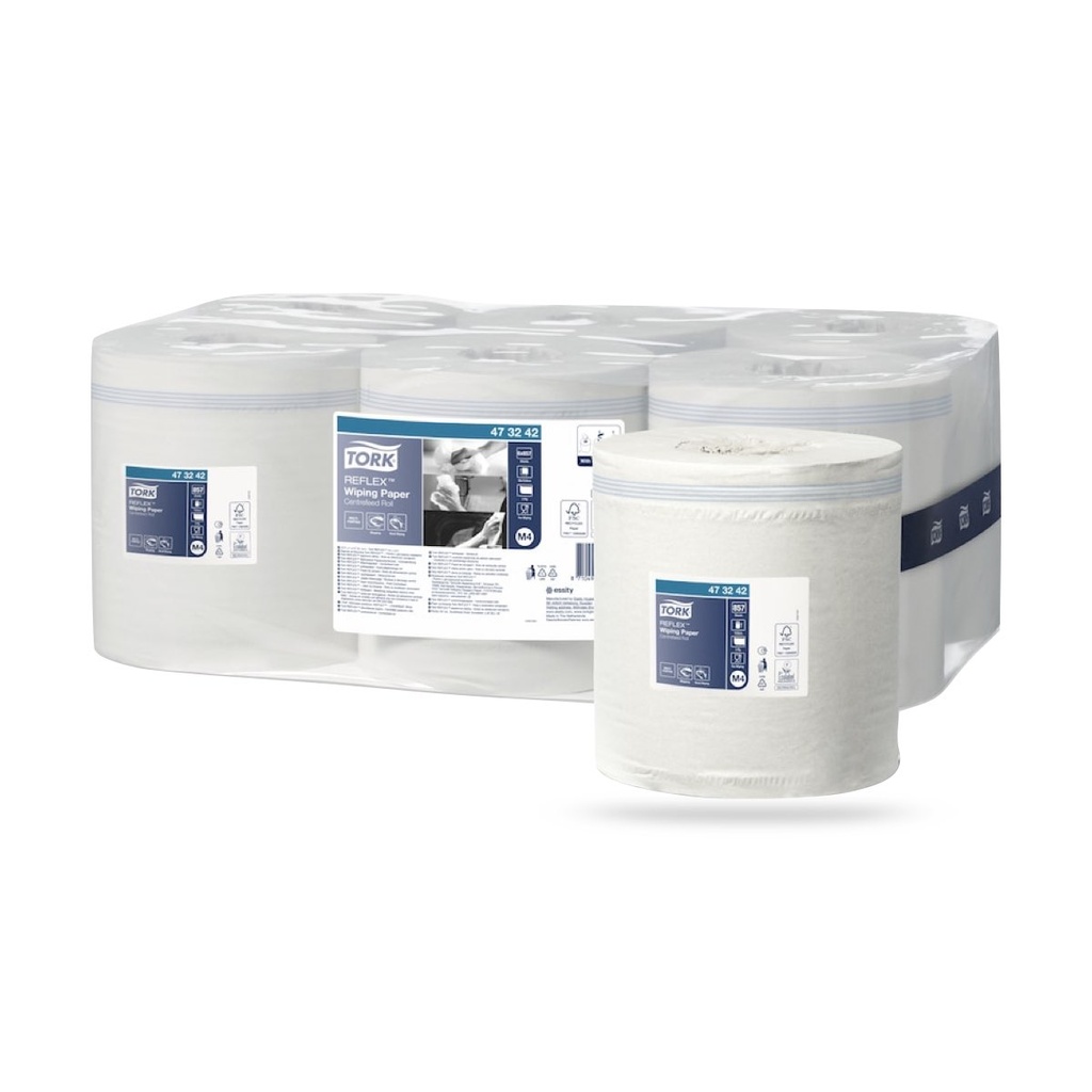 Tork Adv. Reflex tekercses törlő 1 r. 6 x 300 méteres, fehér M4