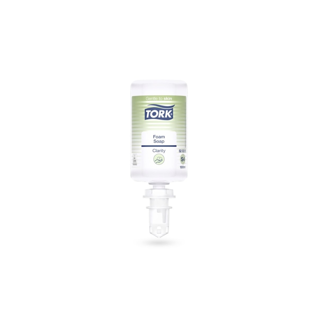 Tork Prem. Clarity kézkímélő habszappan 1 l-es fehér S4