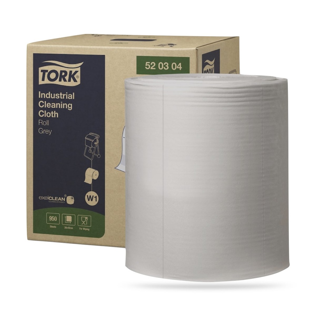 Tork Prem. tisztítókendő 361 méteres szürke W1