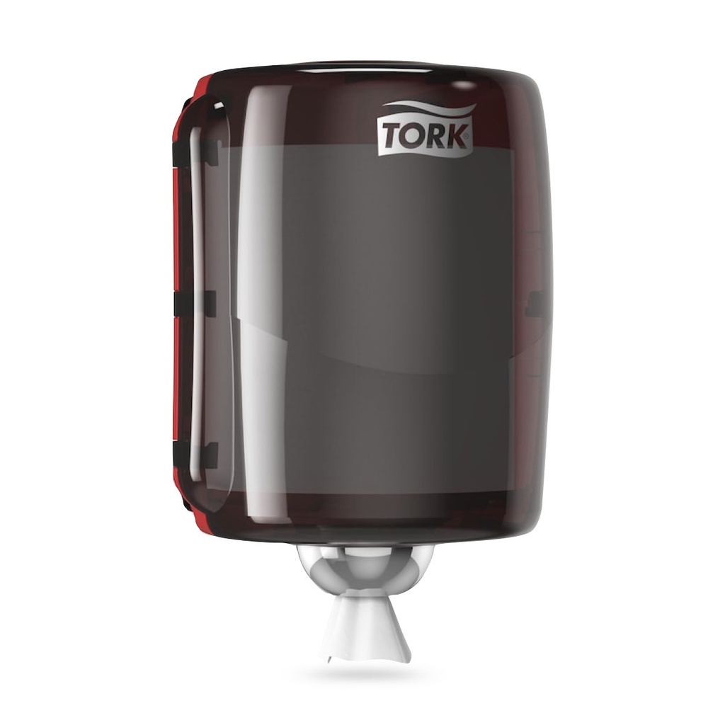 Tork Performance Uni Box tekercses kéztörlőtartó piros-fekete W2