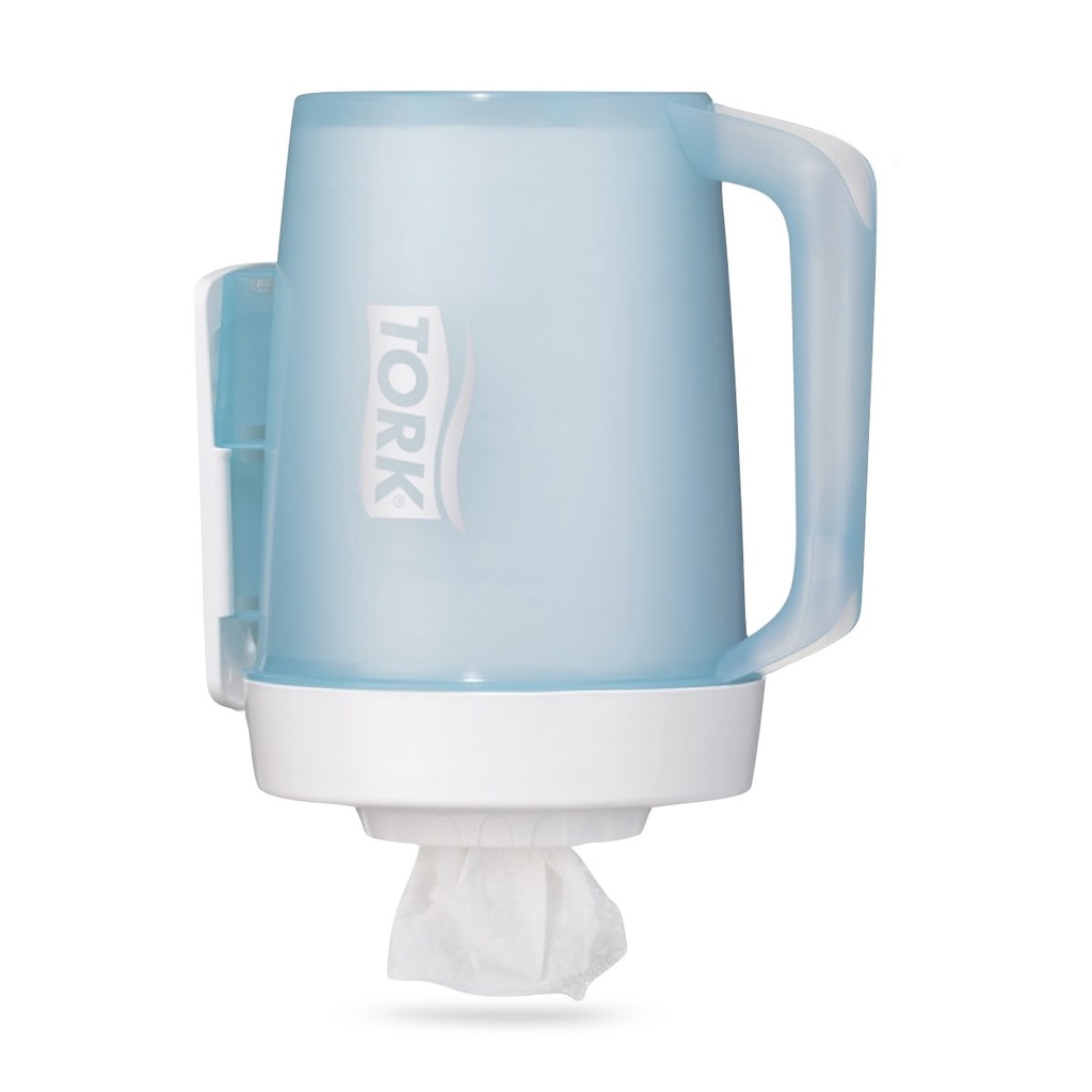 Tork Mini hordozható tekercses kéztörlő adagoló fehér-türkiz M1