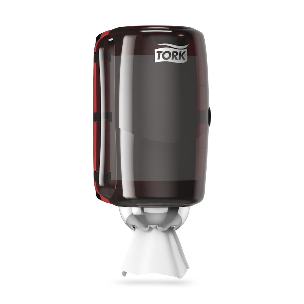 Tork Performance Mini tekercses kéztörlő adagoló piros-fekete M1