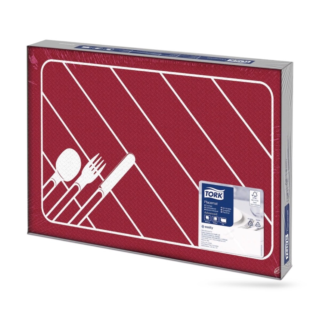 Tork Decor tálalátét 42 x 27 cm-es 1 r. 500 lapos "Evőeszközök"