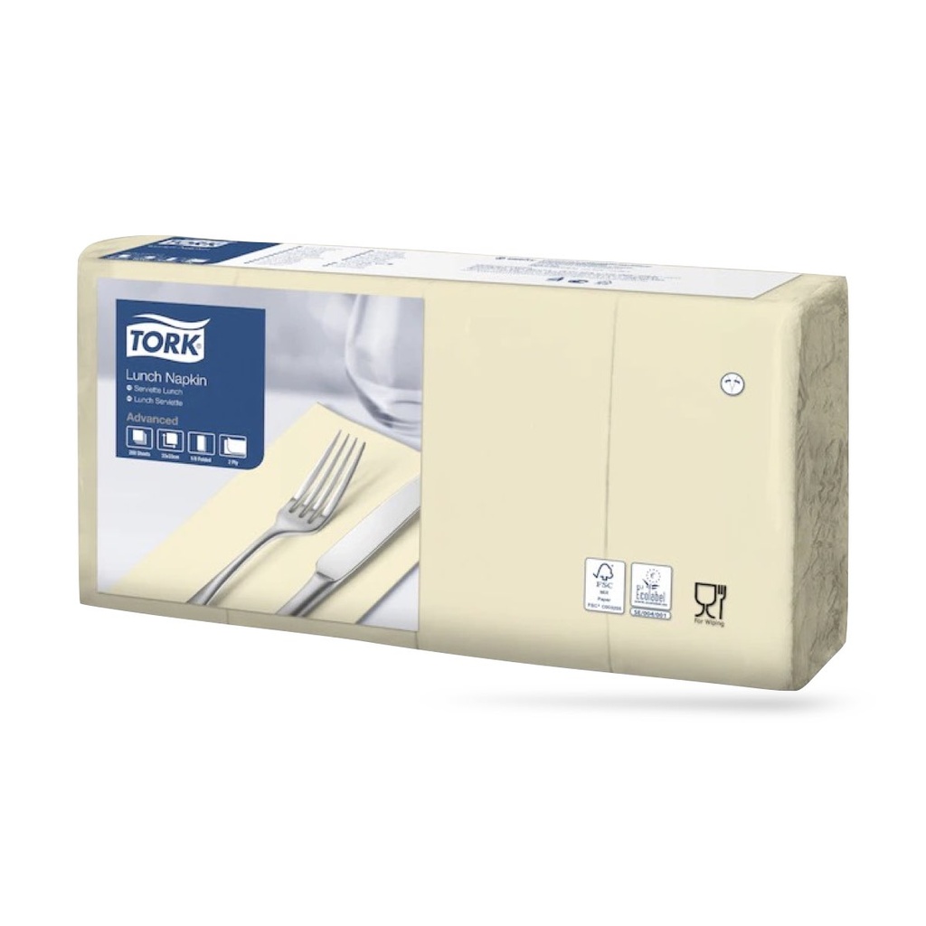 Tork lunch szalvéta 33 x 33 cm-es cm-es 2 r. 200 lapos pezsgő