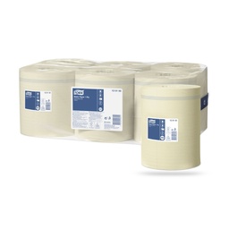 [120150] Tork Univ. tekercses törlő 1 r. 6 x 300 méteres sárga M2