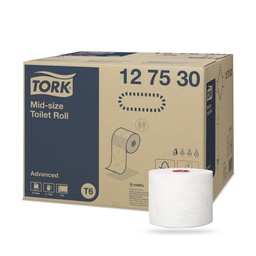 [127530] Tork Adv. Kompakt toalettpapír 2 r. 27 db-os fehér T6