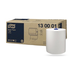 [130001] Tork Univ. tekercses törlő 1 r. 6 x 250 méteres fehér W6