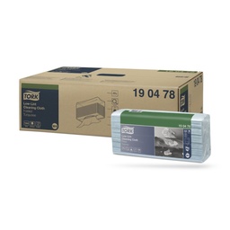 [190478] Tork Prem. többször használható tisztítókendő 120 lapos türkiz W4