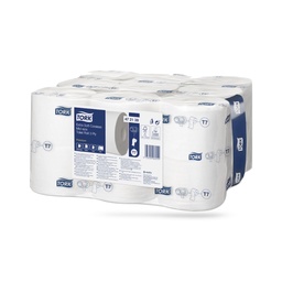 [472139] Tork belsőmag nélküli midi toalettpapír 3 r. 18 x 550 lapos fehér T7