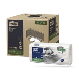 [510479] Tork Prem. tisztítókendő 120 lapos fehér W4