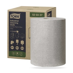 [520337] Tork Prem. tisztítókendő 148 méteres szürke W1 W2 W3
