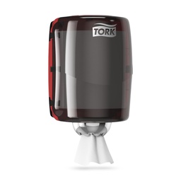 [659008] Tork Performance Jumbo tekercses kéztörlő adagoló piros-fekete M2